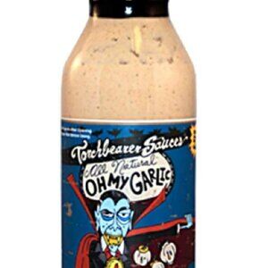 Torchbearer Oh My Garlic Sauce (3 bottle pack) Vegetarian, GMO Free